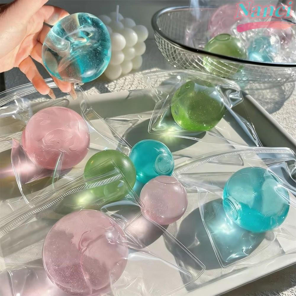 Brinquedo De Recuperação Lenta NANCI , Brinquedos De Aperto De Maltose De Plasticidade Transparente , Para Alívio Do Est