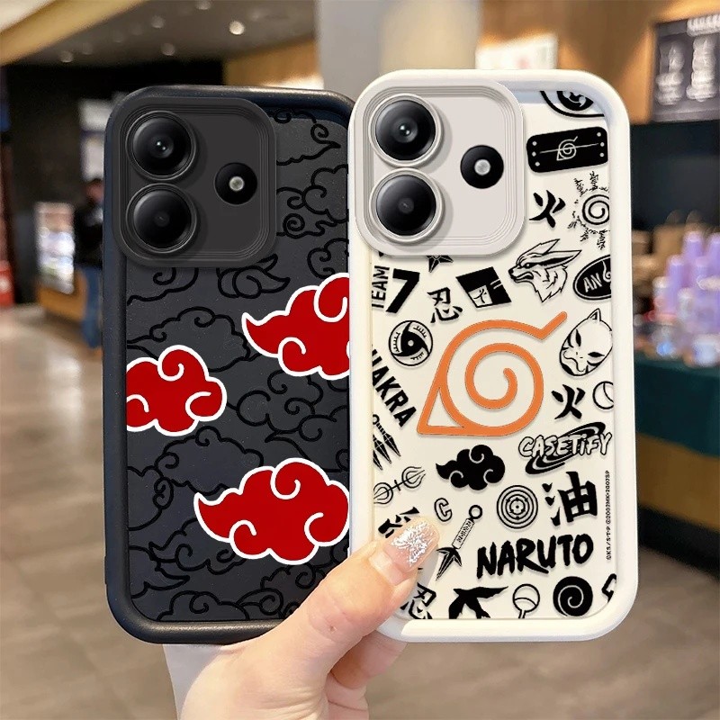 Capa Para Samsung A27 A57 A37 A17 A07 S26 FE S25 Ultra A56 A26 A36 A55 A16 A54 A06 A35 A53 5G Anime Naruto Akatsuki Nuve
