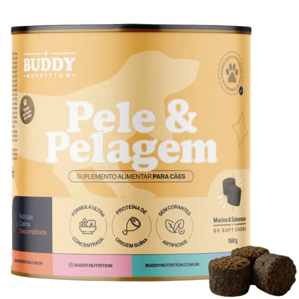 Pele & Pelagem - Suplemento Para Cães - Buddy Nutrition 168g