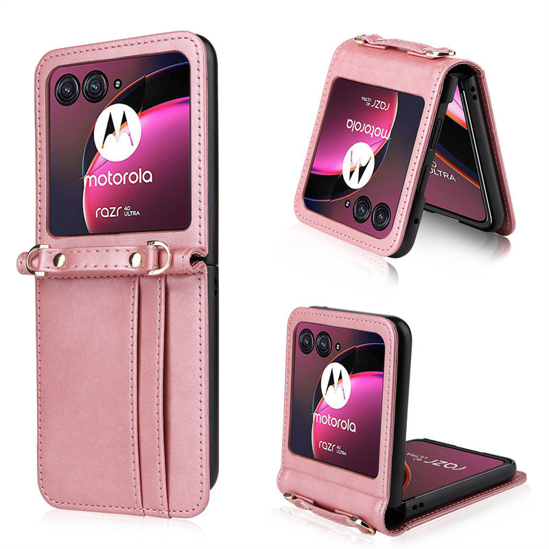 Adequado Para Motorola Razr 70 60 50 40 Ultra/2026 Cordão crossbody Capa De Cour