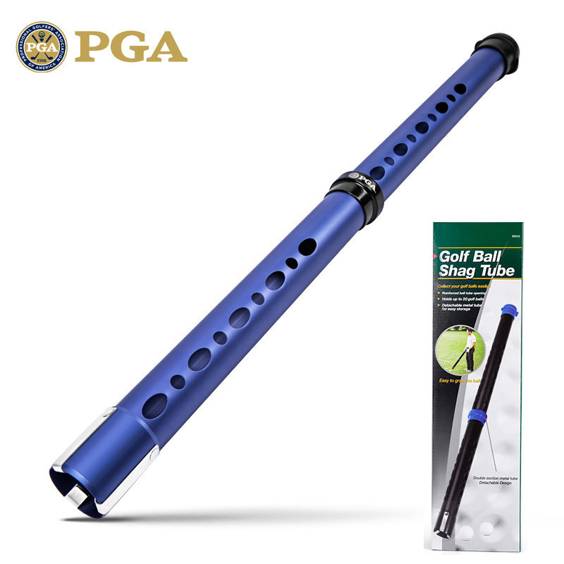 American PGA Golf Picker Ultraleve Portátil Destacável Metal Picker pode conter 20 bolas sem dobrar