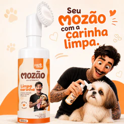 Limpa Carinha Limpador De Face Cães E Gato Mozão Pet Clean 150ml