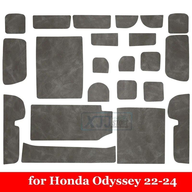Para Honda Odyssey 2022 2023 2024 Topo Camurça Interior Do Carro Porta Sulco Esteiras Portão Slot Almofada Antiderrapant