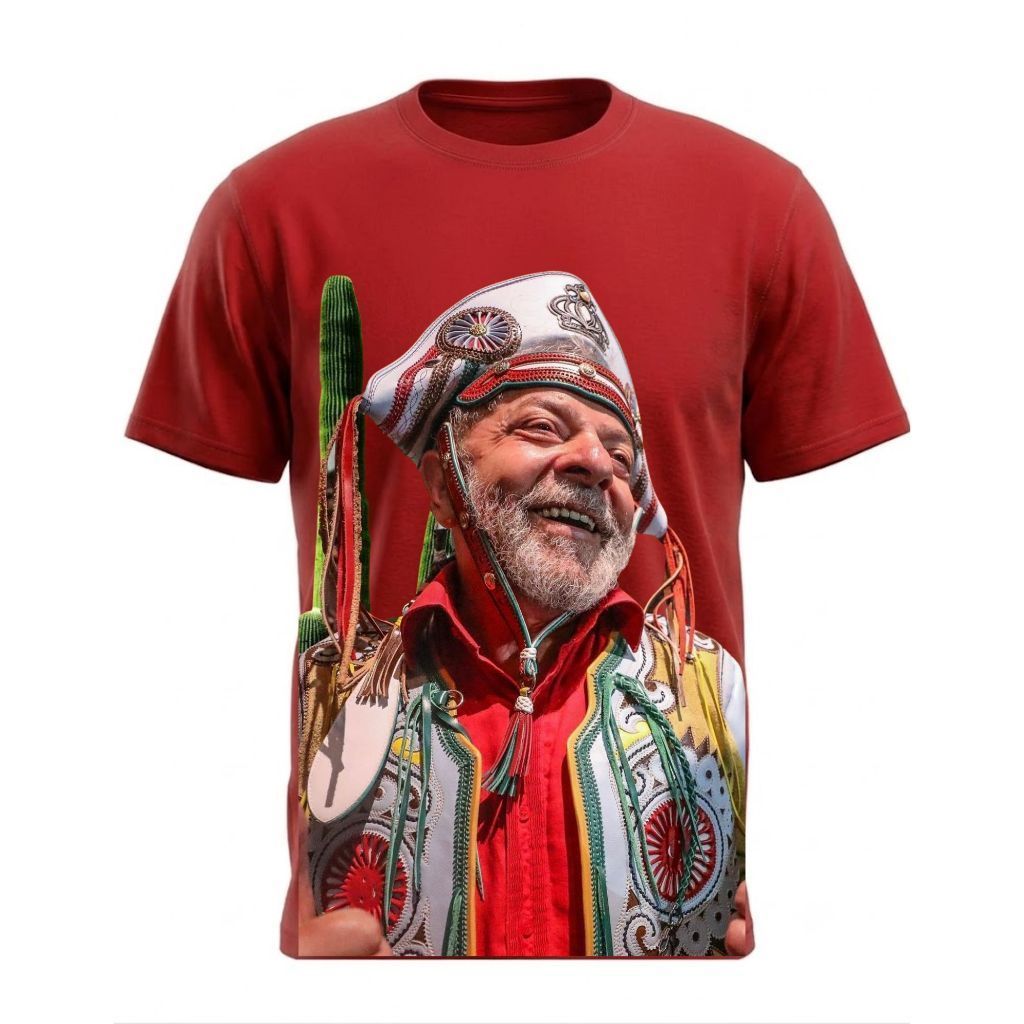 Camisa do Lula CAMISETA POLITICA CAMISETA PAI LULA