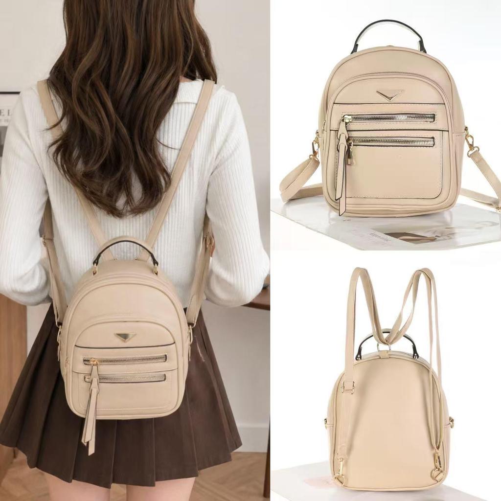 Multineos Bolsa Mochila Em Couro Pu Transversal Feminina Masculino Transversal Com Alça Removível