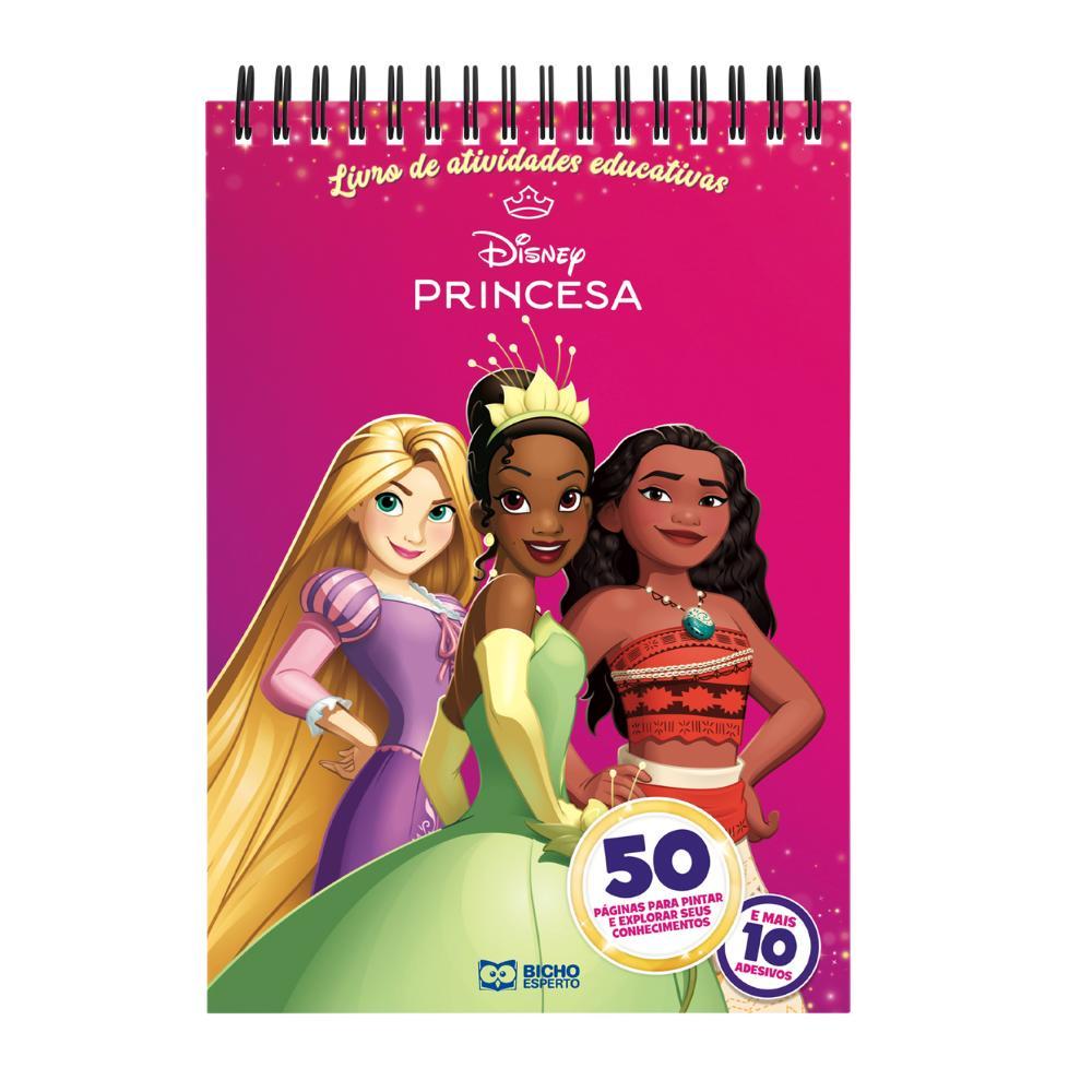 50 Páginas Educativas Disney - Princesas