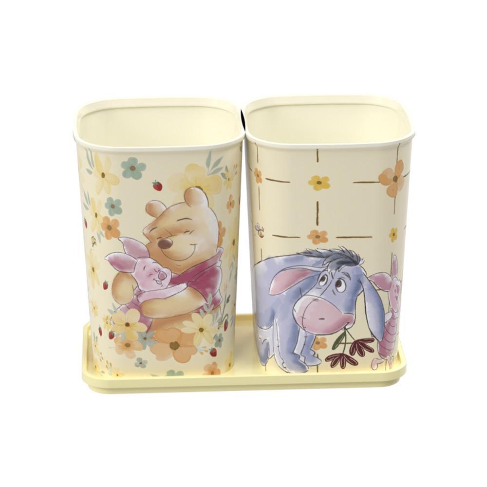 Porta Canetas Ursinho Pooh Organizador de Mesa Plasútil