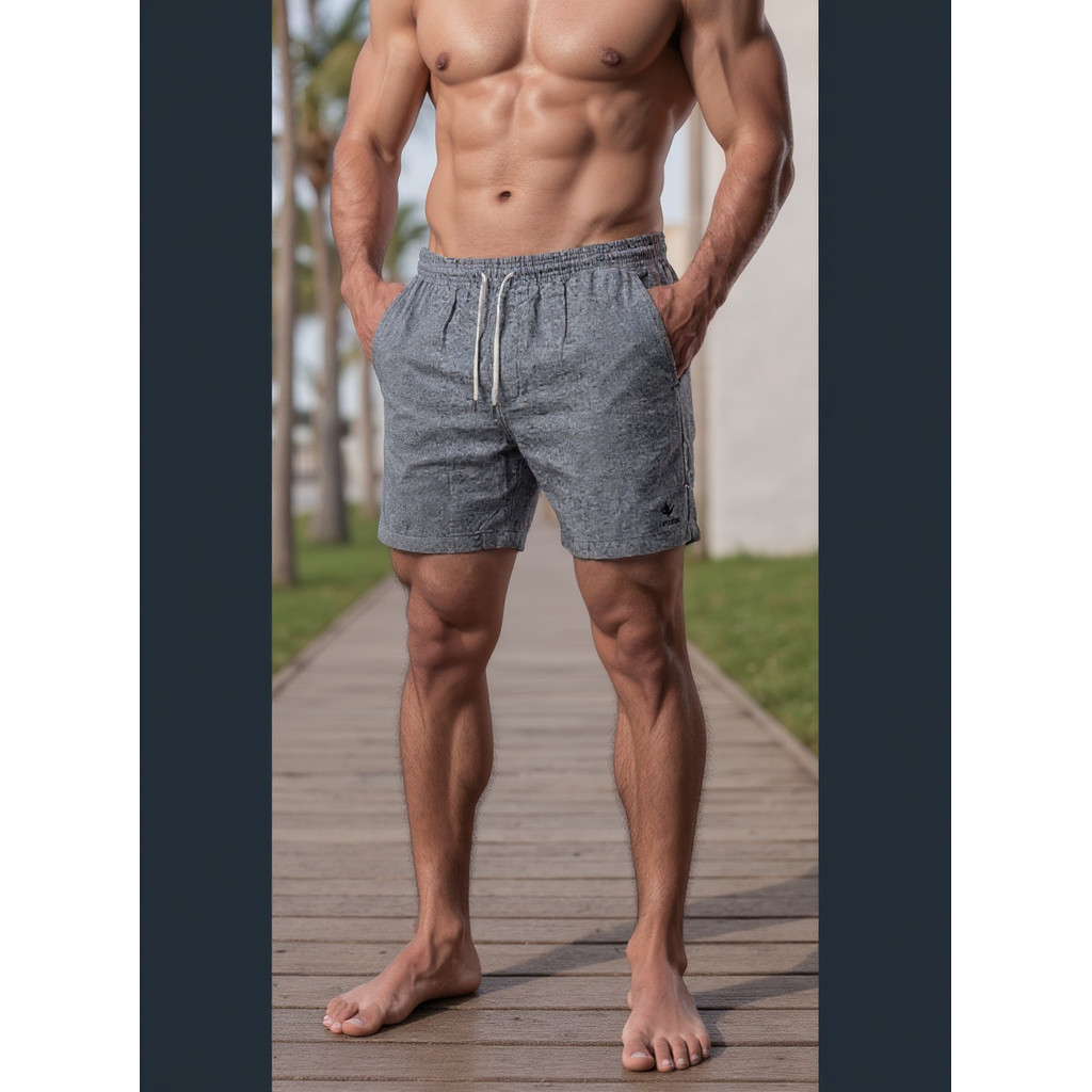 Kit 3 Bermudas Masculinas Linho Elastano Praiana Confortável Verão — Universo dos Achados PRP