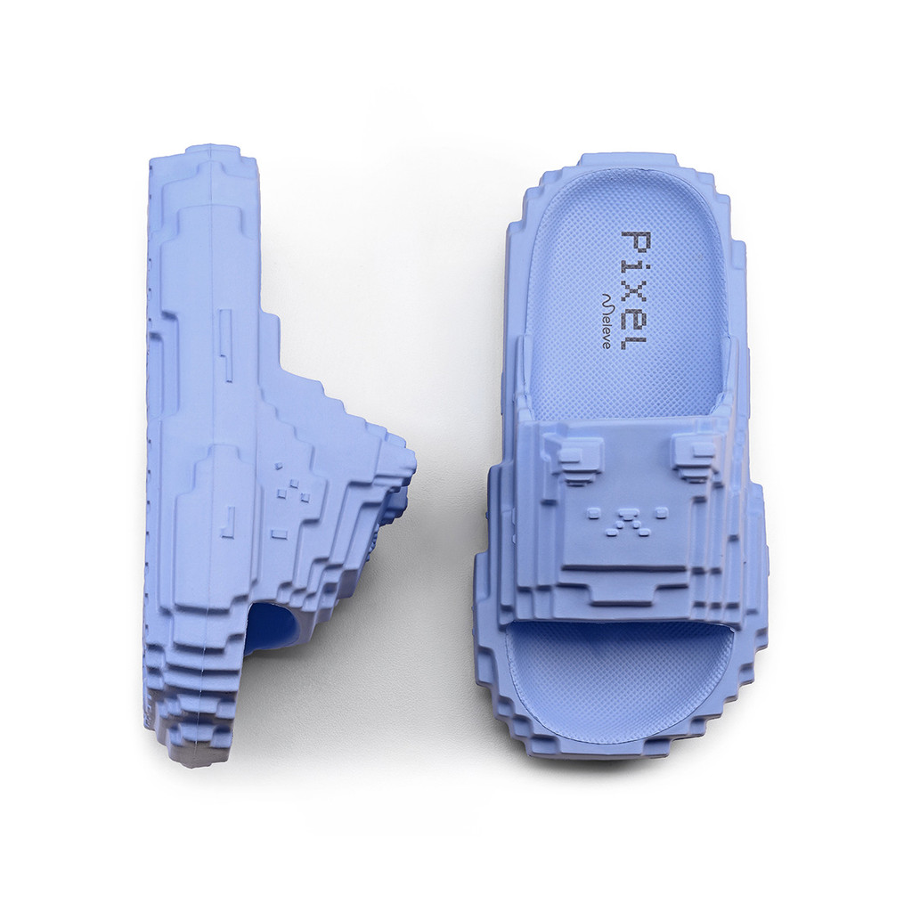 Chinelo Nuvem Slide Infantil Papete de Eva Juvenil Pixel Ortopédico Masculino Feminino Macio Confortável Flexível