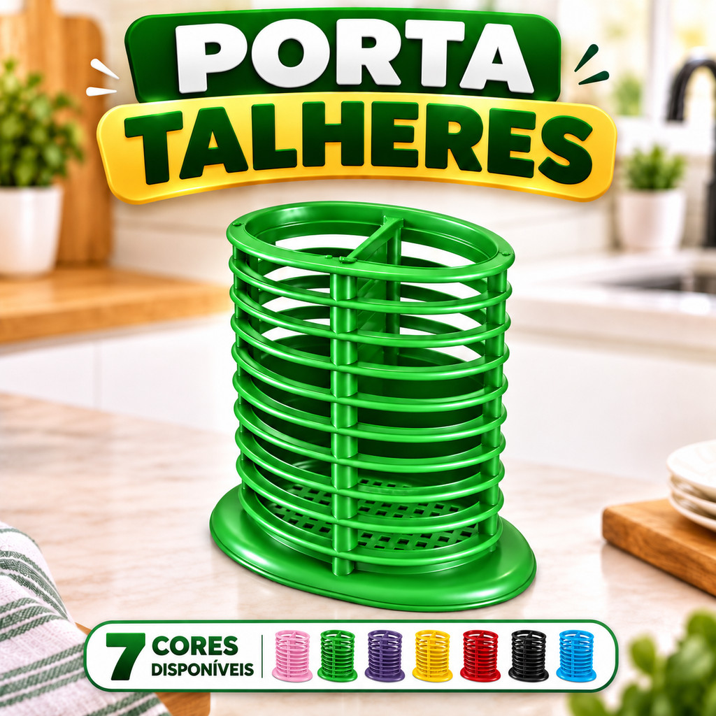 Porta Talheres Organizador de Gaveta 2 Divisórias Separador Garfo Faca Colher Cozinha Bancada Plástico