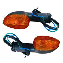 Par De Pisca Ambar De/Td Yamaha Ybr 125 Factor K/E/Ed Xtz 125 K/E