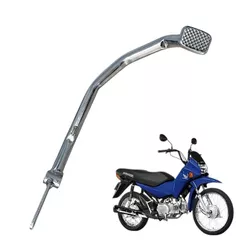 Pedal De Freio Cromado Moto Honda Pop 100 2007 Até 2012 Completo