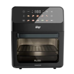 Air Fryer 11 em 1 Oven Digital Wap Waod4 Painel Touch 11l Fritadeira Elétrica 10 Receitas Pré-programadas