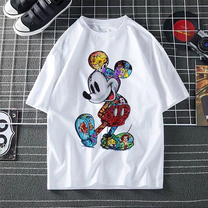 [Camiseta Premium Algodão Puro]LA Plus Size Unissex-Oversized Confortável Estilo Casual Camiseta Tecido Respirável#17526