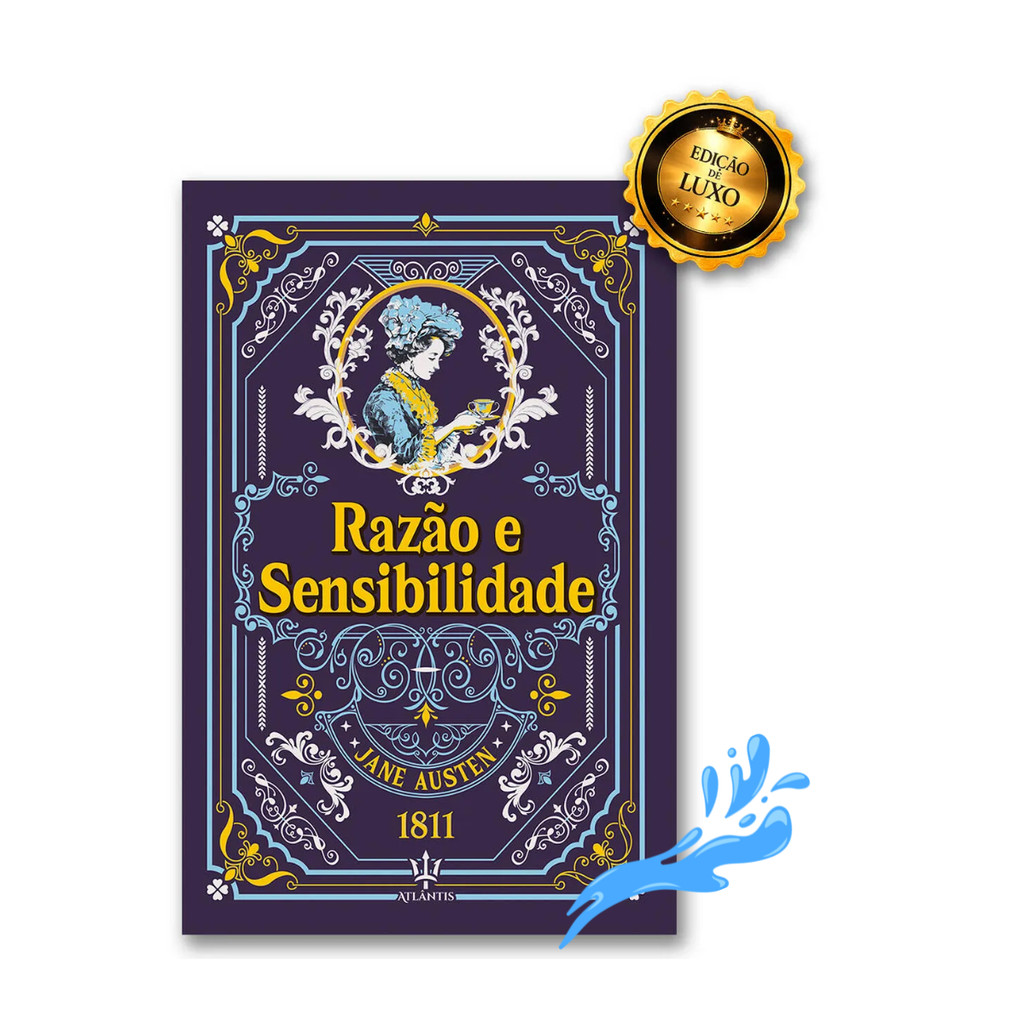 Livro Razao e Sensibilidade - Edicao de Luxo - Atlantis Editora