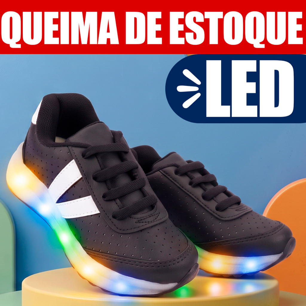 Tenis Infantil Led Menino Tenis Infantil Masculino Pisca Pisca Tenis De Menino Queima