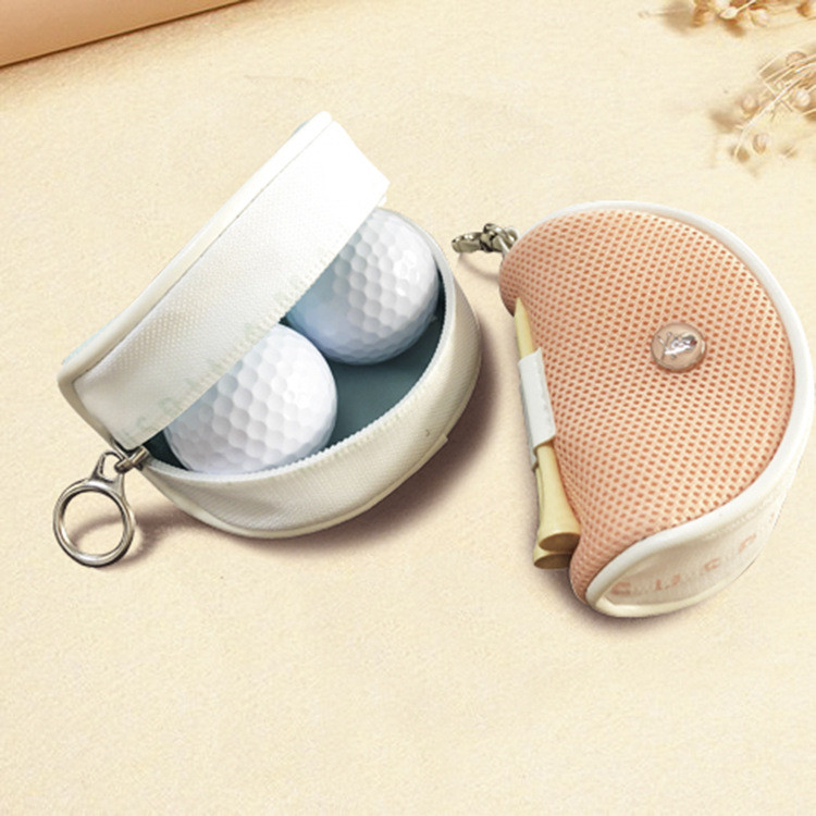 Novo estilo versão coreana novo estilo poliéster capa de golfe cintura-pendurado saco de bola esportes ao ar livre peque
