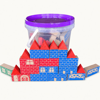 Blocos De Montar Pequeno Engenheiro Arquiteto Brinquedo Madeira Cidades Futuro Educativo Pedagógico
