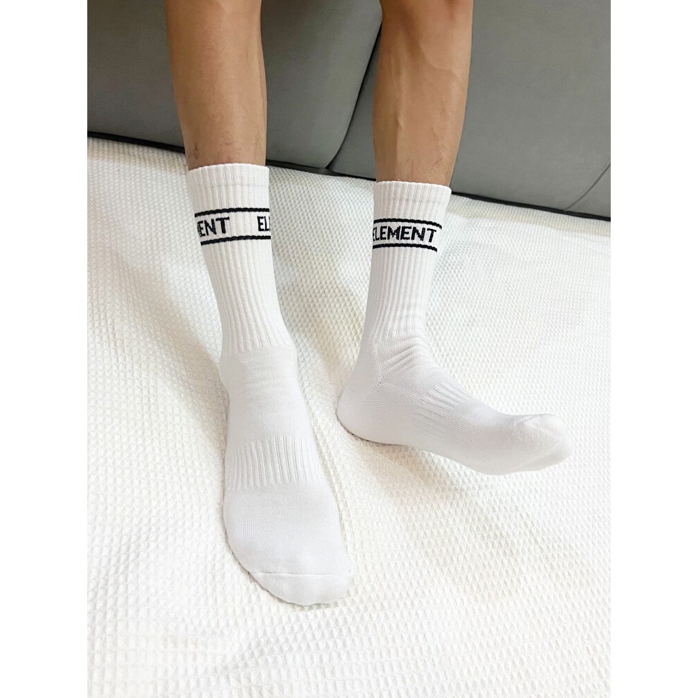 4 pares engrossado toalha inferior meias de algodão masculinas exclusivas meias esportivas brancas masculinas tubo alto 