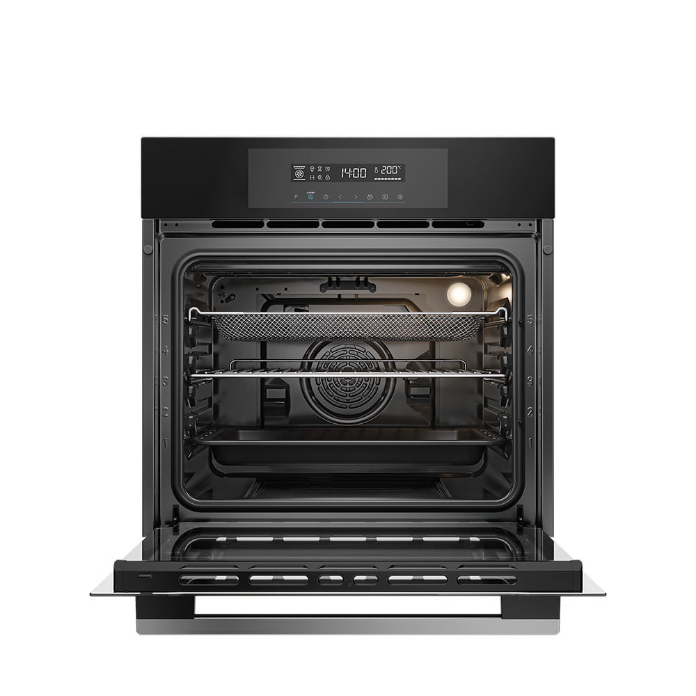 Forno Elétrico de Embutir 80L Touch com Air fryer Black Edition Midea — imagem 2 de 2