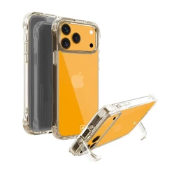 Capa Gshield Transparente Anti Impacto com Suporte para iPhone 17 Pro Max / 18 Pro Max
