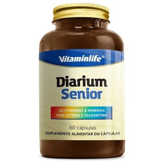 Diarium Senior - 60 Cápsulas - VitaminLife em Oferta na Shopee