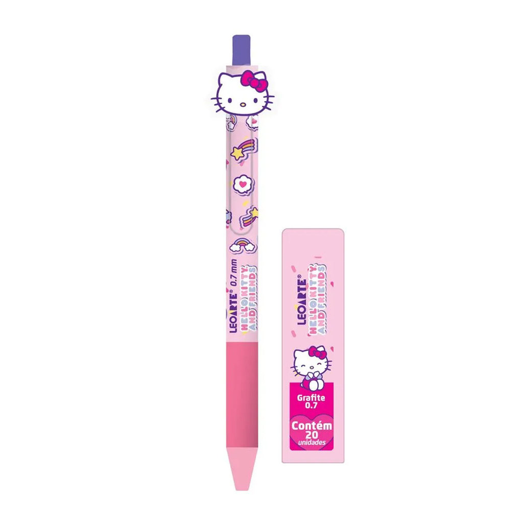 Detalhes do Lapiseira 0.7mm Hello Kitty e Amigos com 1 unidade Leonora