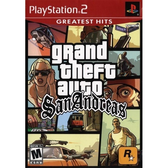 Grand Theft Auto San Andreas - Playstation 2