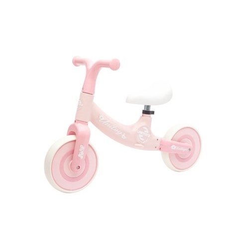 Bicicleta Equilibrio Infantil Sem Pedal Rosa Aprendizado Seguro Diversao Infantil