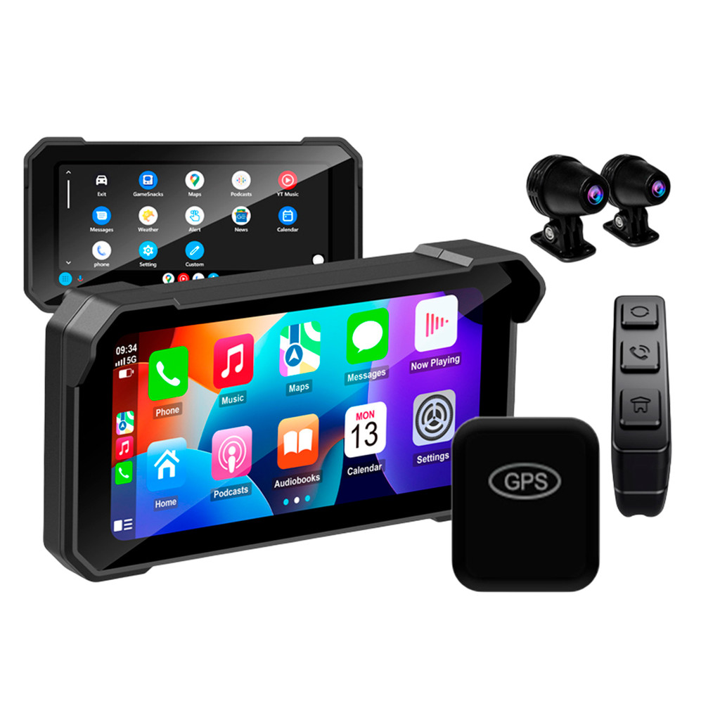 MULTIMIDIA ROADSTAR CARPLAY PARA MOTO RS625BR 6 25" COM ANDROID