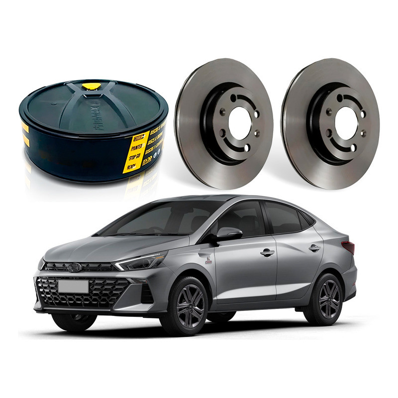 Disco Freio Dianteiro Hb20s 1.0 12v Aspirado 2023 A 2025