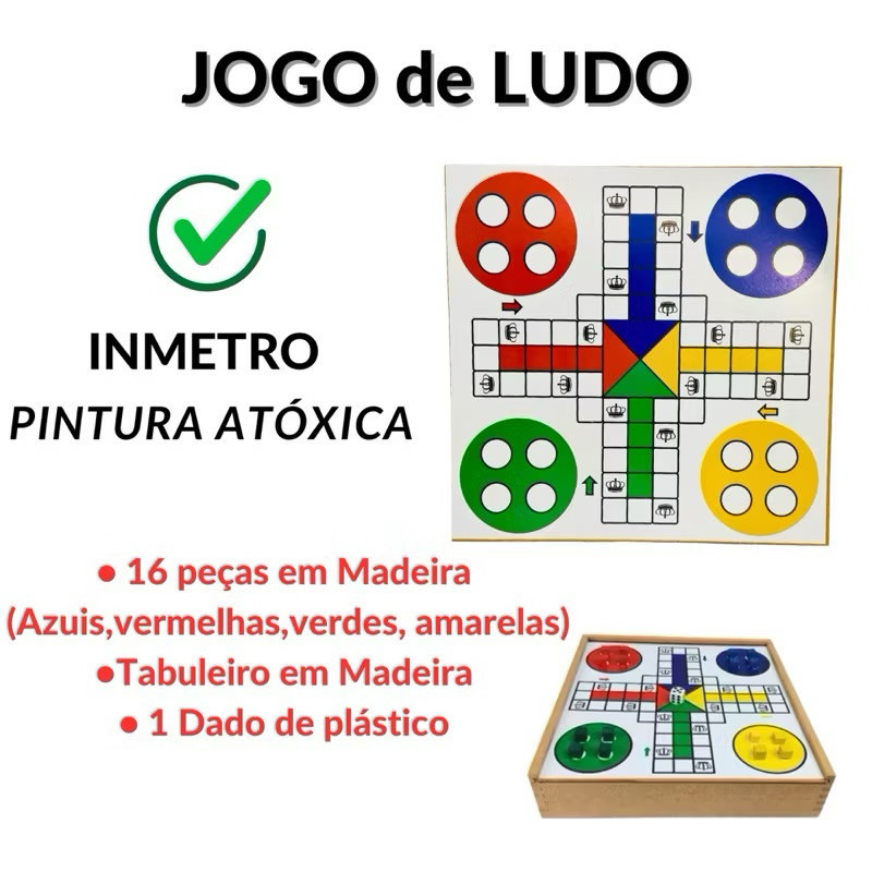 Jogo Tabuleiro 7 em 1 Xadrez Ludo Dominó Trilha Jogo da Velha Resta em Madeira Tabuleiro Educativo Jogos Tradicionais