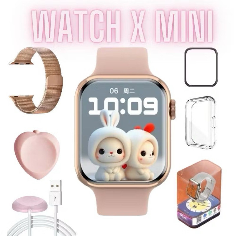 Mega Smartwatch Feminino Watch X Mini Microwear Serie 10 38mm Chat Gpt Microwear Envio Rápido — R$ 199,99 em Shopee