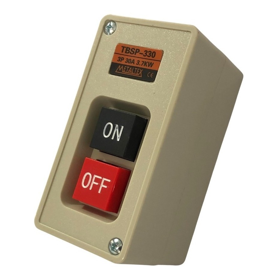 Chave Liga e Desliga Metaltex Trifásica 30A 3700W Tbsp-330