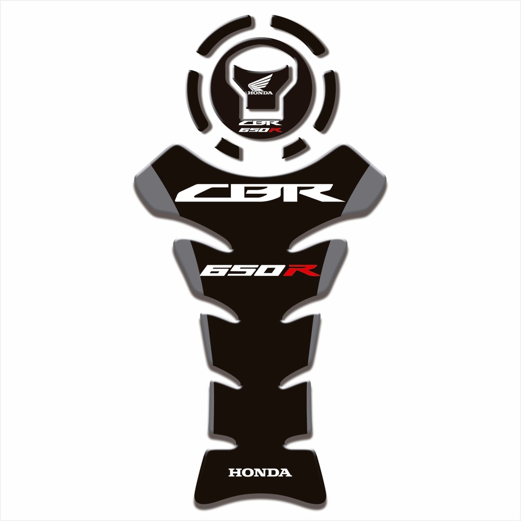 Adesivo Protetor Tanque Tankpad e Bocal 3d Resinado para Moto Honda Cbr 650r Cbr 650 R MS225