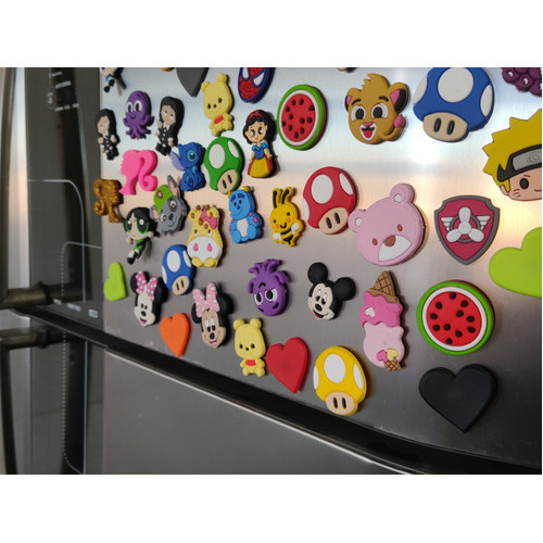 Imã Enfeite Geladeira 10un Desenho Frigobar Bonito Decoração novidade