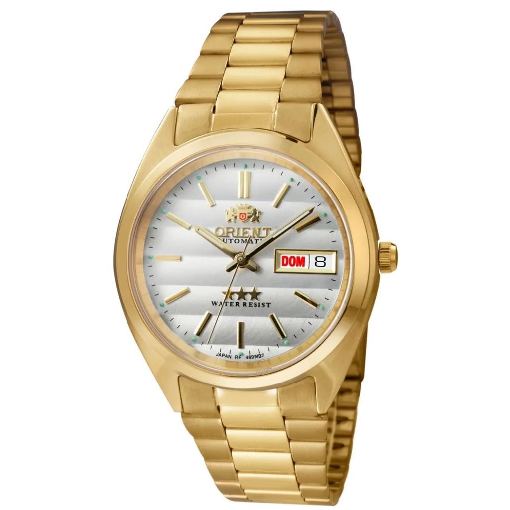 RELÓGIO ORIENT MASCULINO AUTOMATICO DOURADO 469WC2 B1KX em Oferta na Shopee