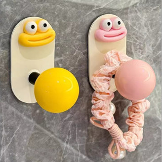 Kit de 4 Gancho Banheiro Dos Dopamina Desenhos Animados INS Criativo Multifuncional Toalha Bandana Armazenamento Carpei em Oferta na Shopee