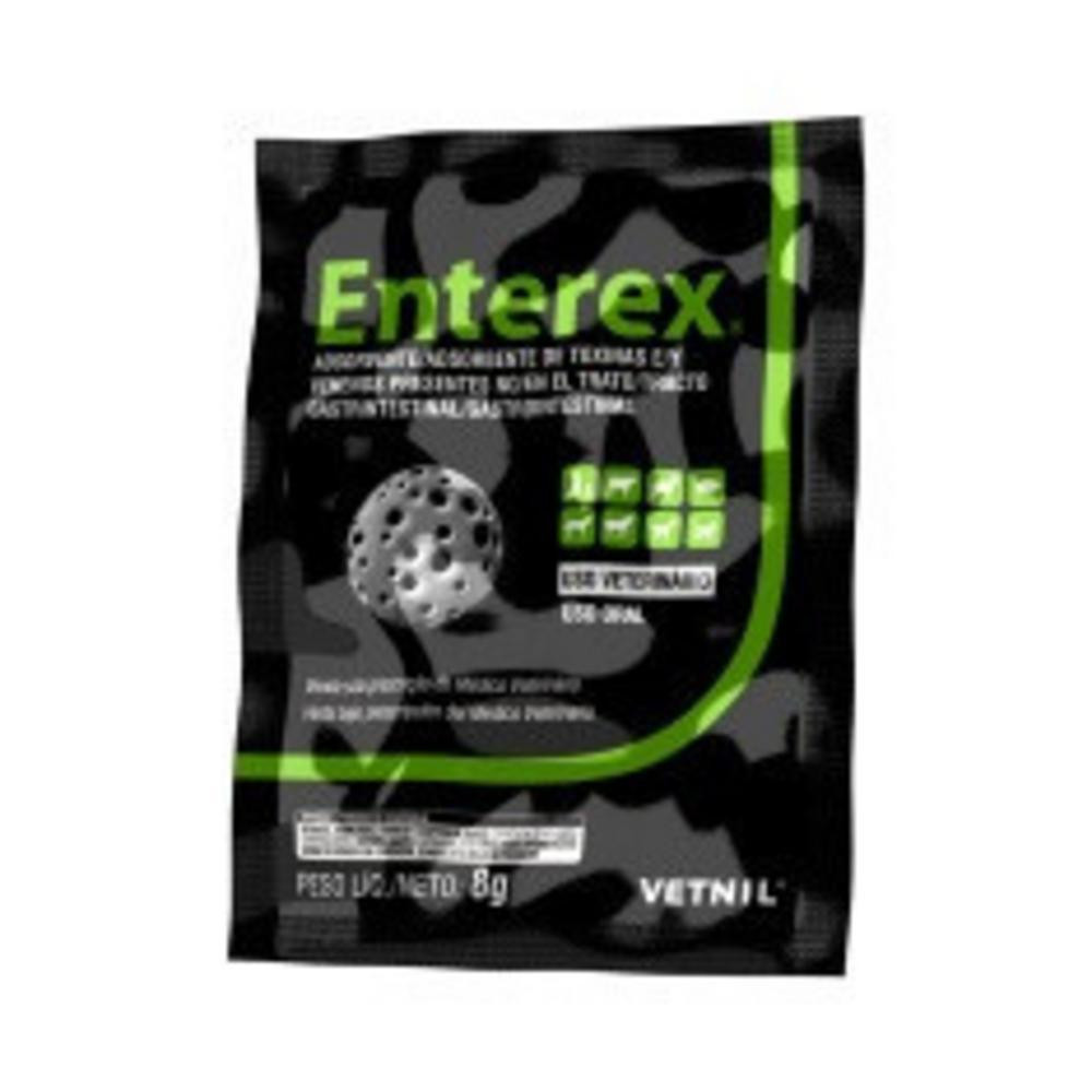 Enterex Vetnil Sachê Adsorvente de Toxinas para Cães e Gatos 8g