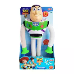 Boneco Fléxivel Alonga e Estica Disney Toy Story 5 Buzz Lightyear 39Cm Toyng - 060136