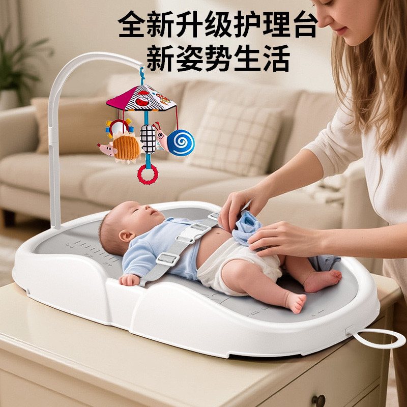 Mesa de fraldas mesa de cuidados com o bebê recém-nascido massagem toque multifuncional cama de banho cama média mudança