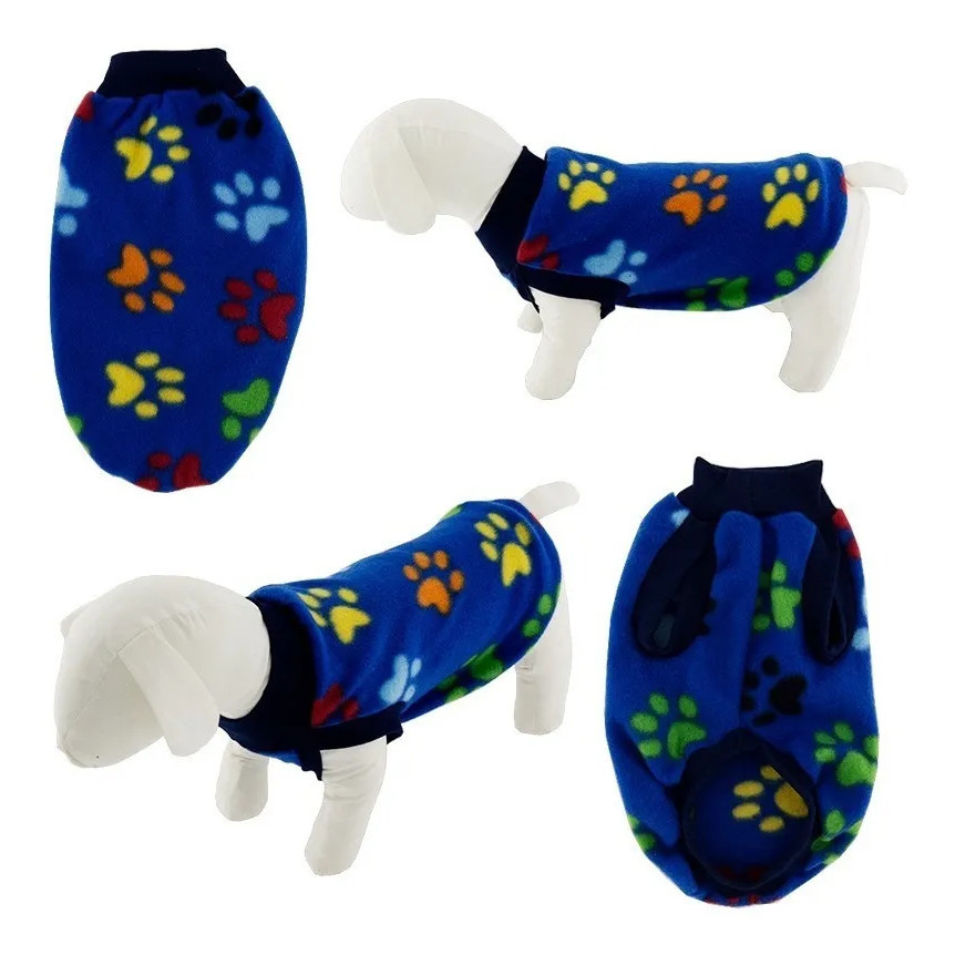 Kit C/3 Roupinhas Soft Inverno Cores Diversas Para Cachorro — imagem 2 de 2