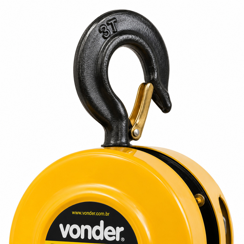 Talha Manual 3 Toneladas (3 Tf) Elevação 5M Vonder · foto 2