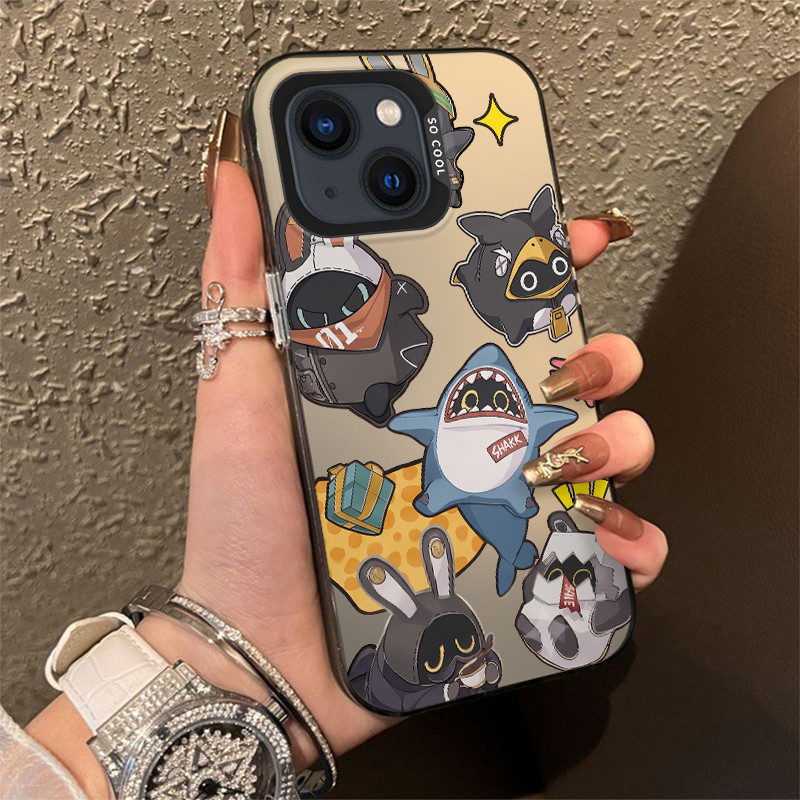 Capa De Mascote Com Capuz Fofa Para Samsung Galaxy A02S A03 A04 A03S A05 A05S A06 4G A07 A17 A12 13 A14 A15 A16 A20 A30 