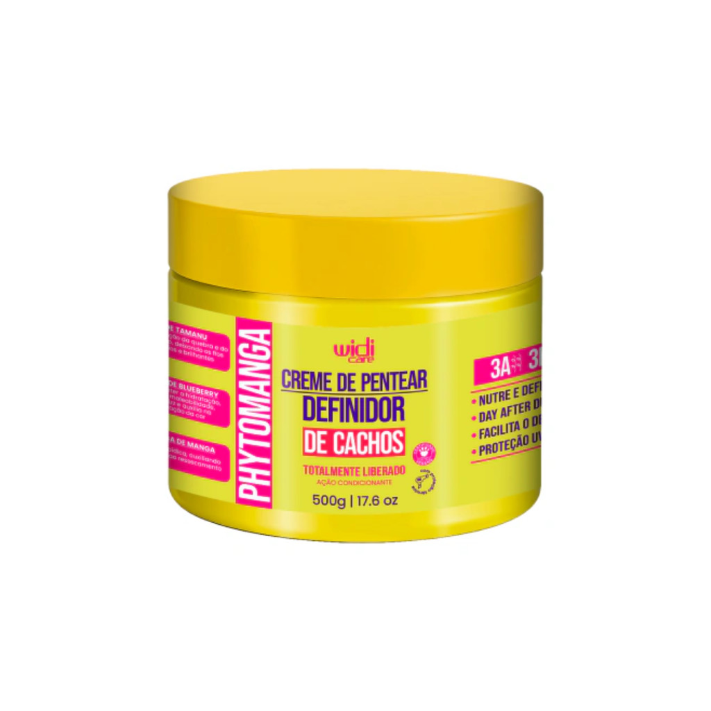 Phytomanga Creme De Pentear Definidor De Cachos 500g Widi Care