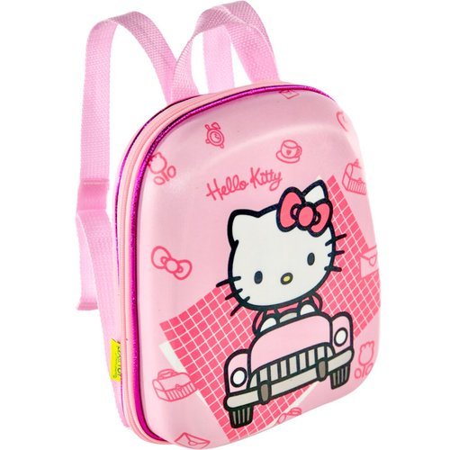 Mochila Infantil Compacta Resistente Personagens Populares Confortável Escolar Lúdico Rosa