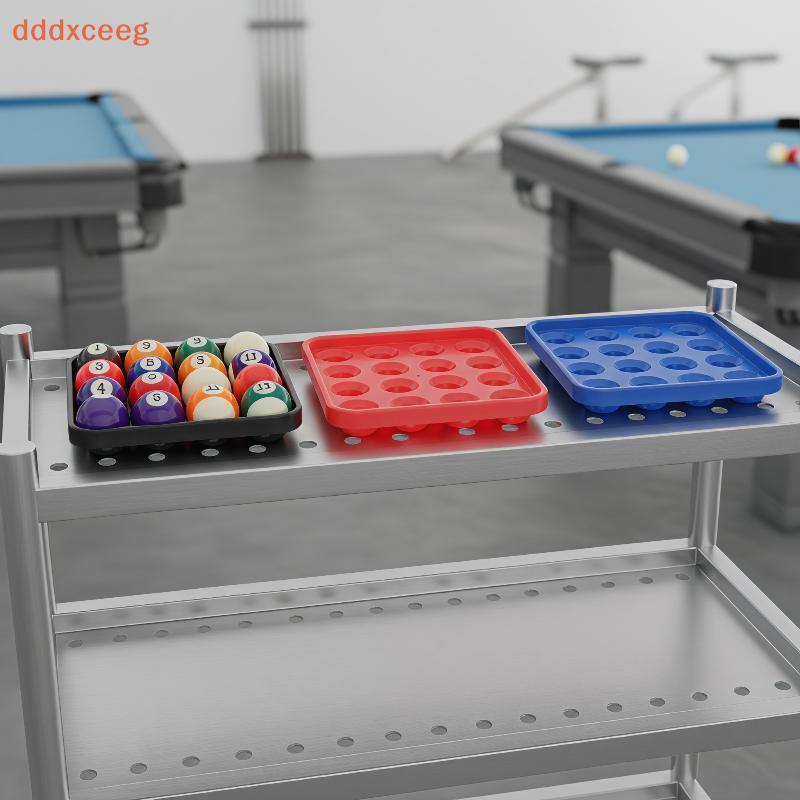 [dddxceeg] Bandeja De Suprimentos De Bilhar Portátil Para Armazenamento De Bolas Salões De Piscina Design Durável Fácil 