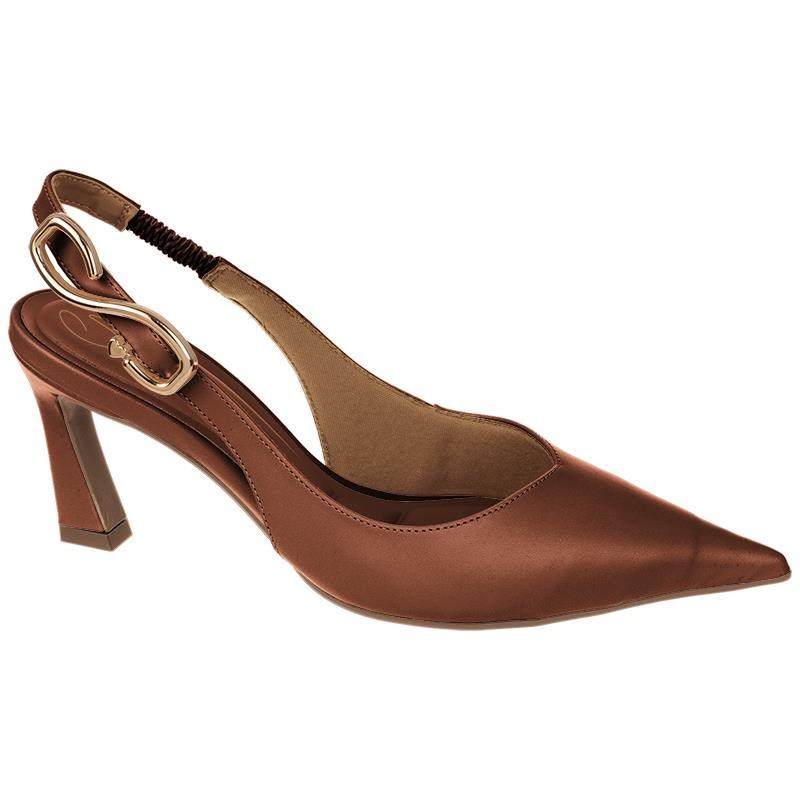 Scarpin Bebecê Simone Mendes Slingback Salto Taça T7073-601