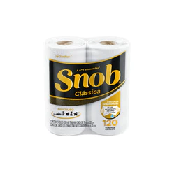 Toalha de Papel Snob Branca
