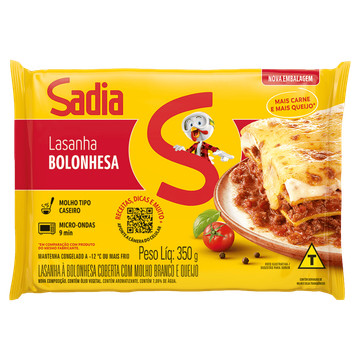 Sadia Lasanha bolonhesa 350g